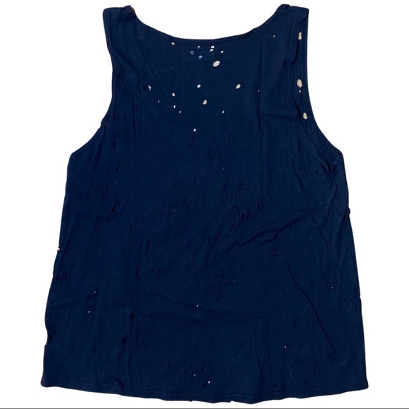 Lauren Moshi Graphic Tank Sz Large - Picture 2 of 4